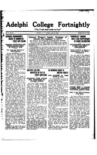 Fortnightly April 26, 1926