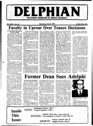The Delphian, May 08, 1985