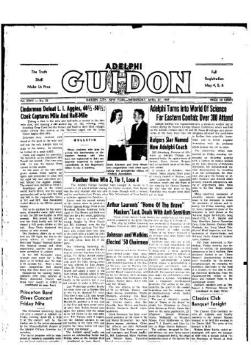 Adelphi Guidon, April 27, 1949