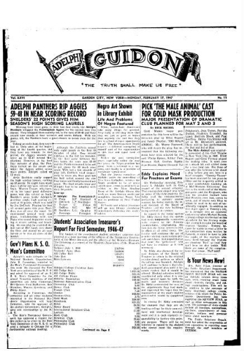 Adelphi Guidon, February 17, 1947