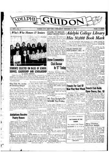 Adelphi Guidon, December 10, 1947