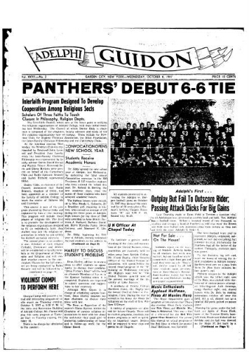 Adelphi Guidon, October 8, 1947