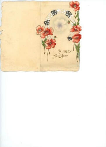 A HAPPY YEARS DAY CARD FROM JORDAN, UNDATED