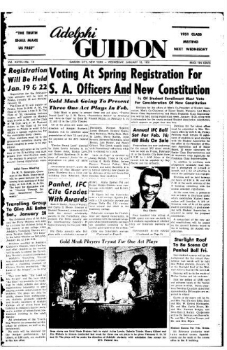 Adelphi Guidon, January 10, 1950