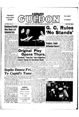 Adelphi Guidon, February 8, 1950