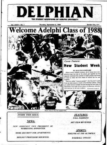 The Delphian, September 06, 1984