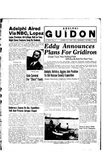 Adelphi Guidon, October 5, 1949