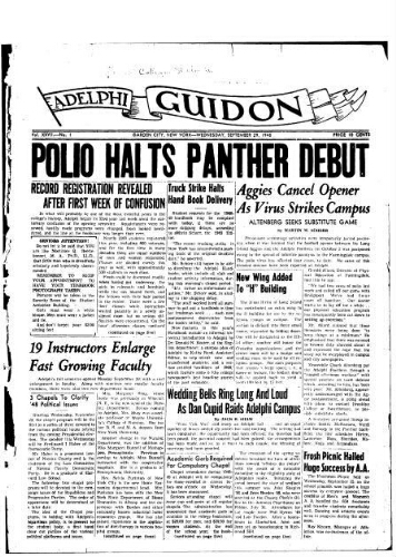 Adelphi Guidon, September 29, 1948