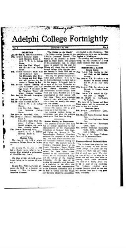 Fortnightly January 25, 1922