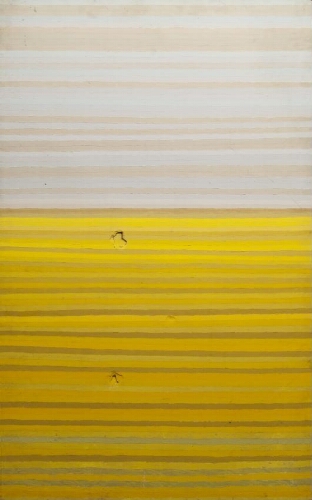 Untitled (Stripes in Yellow)