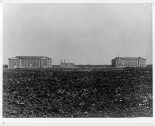 Adelphi College, three original buildings