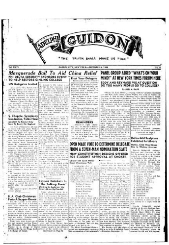 Adelphi Guidon, December 6, 1946