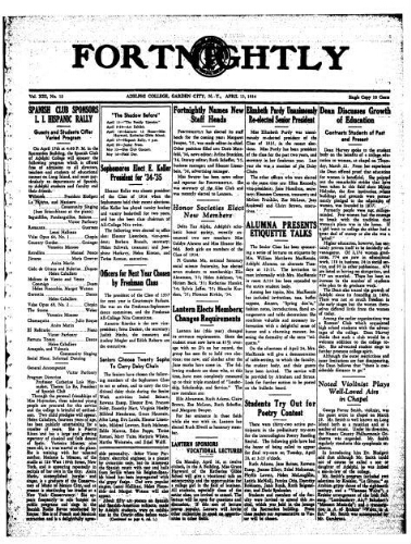 Fortnightly April 13, 1934