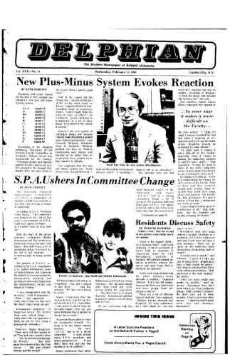 The Delphian, February 13, 1980