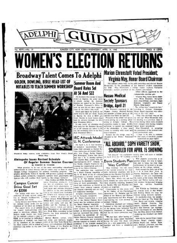 Adelphi Guidon, April 14, 1948