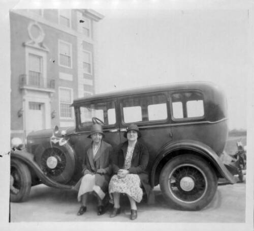 Dean Harvey and Dr. Mosher, 1930