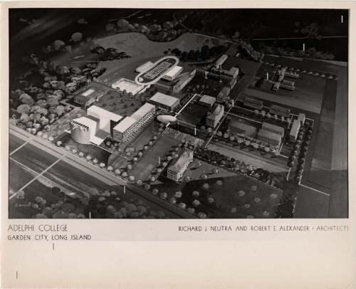 Neutra Master Plan for Adelphi College