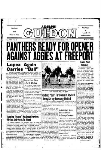 Adelphi Guidon, September 28, 1948