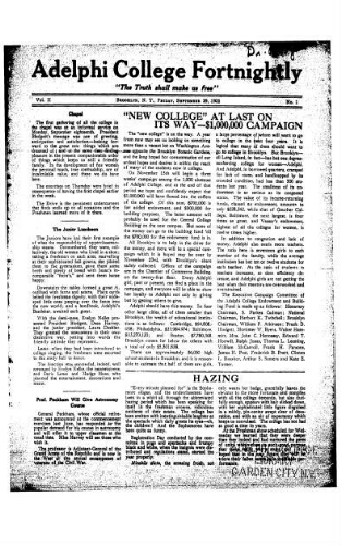 Fortnightly September 29, 1922