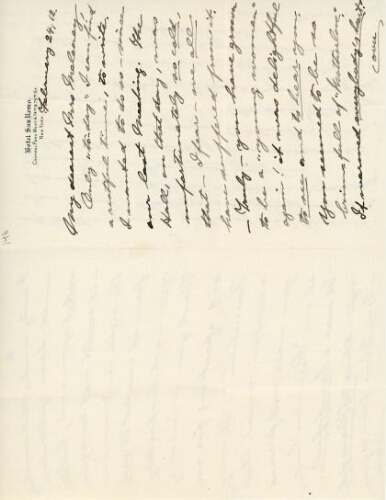 Kraus-Boelté to Meleney, November 25, 1911