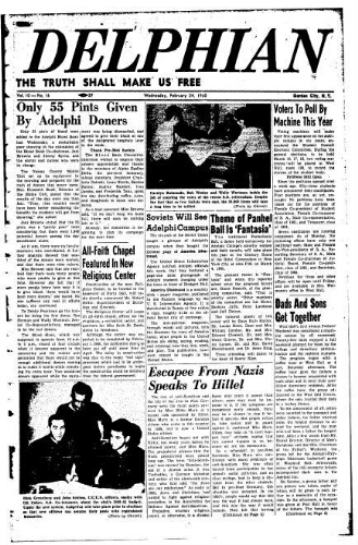 The Delphian, February 24, 1960