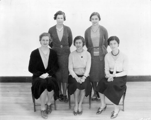 Women's Athletic Association Officers, 1930