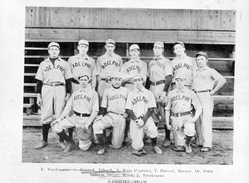 Adelphi College Baseball Team