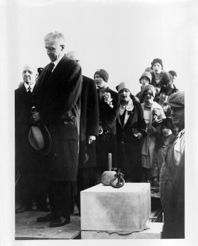 Adelphi College Cornerstone Laying