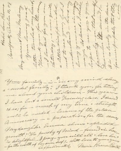 Kraus-Boelté to Meleney, October 11, 1909