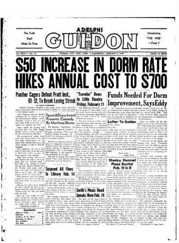 Adelphi Guidon, February 9, 1949