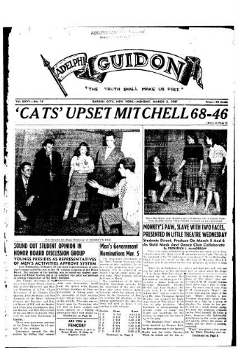 Adelphi Guidon, March 3, 1947