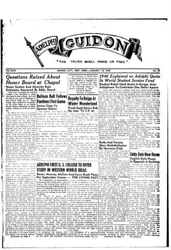 Adelphi Guidon, January 10, 1947