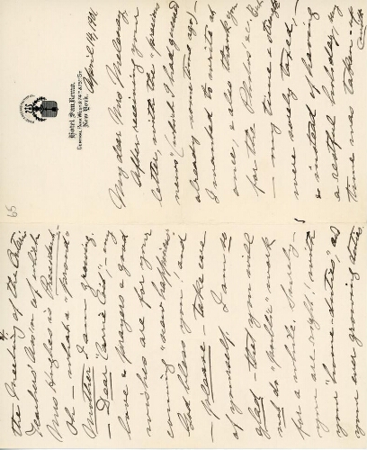 Kraus-Boelté to Meleney, April 14, 1901