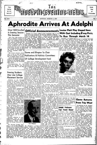 Adelphi Evening News 1959-03-09