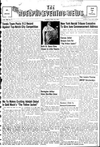 Adelphi Evening News 1957-06-10