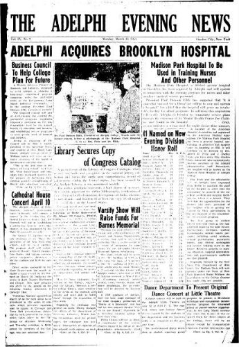 Adelphi Evening News 1953-03-30