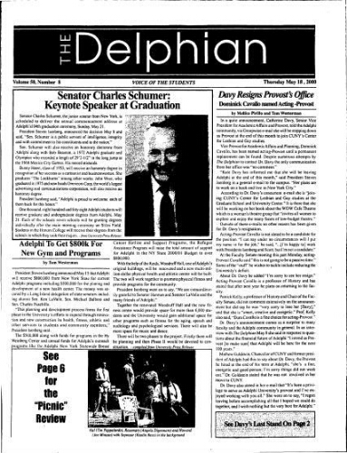 The Delphian, May 18, 2000
