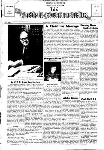 Adelphi Evening News 1963-12-18