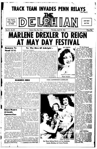 The Delphian, April 29, 1954