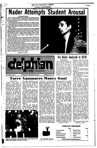 The Delphian, September 26, 1973