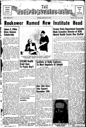 Adelphi Evening News 1957-12-02