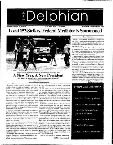The Delphian, September 20, 2000