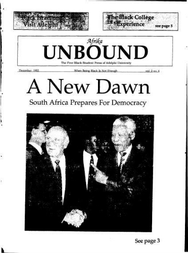 Afrika Unbound, December 1993