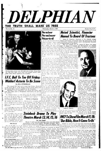 The Delphian, March 06, 1957