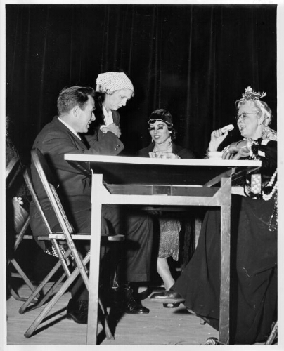 Faculty Skit, All-College Night, 1956