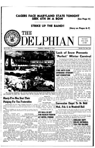 The Delphian, February 03, 1955