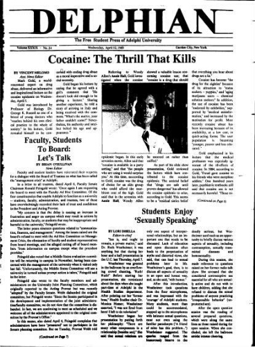 The Delphian, April 12, 1989