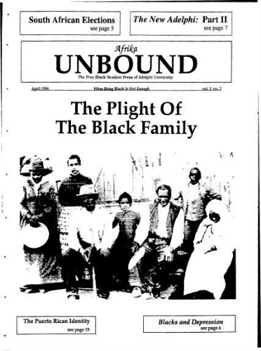 Afrika Unbound, April 1994