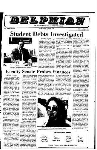The Delphian, April 30, 1980