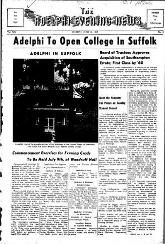 Adelphi Evening News 1958-06-16